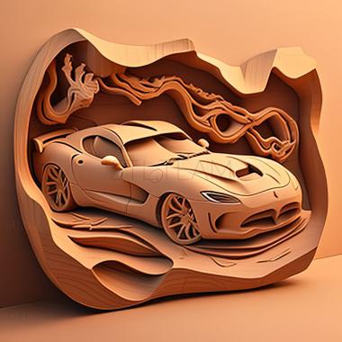 3D model Dodge Viper (STL)